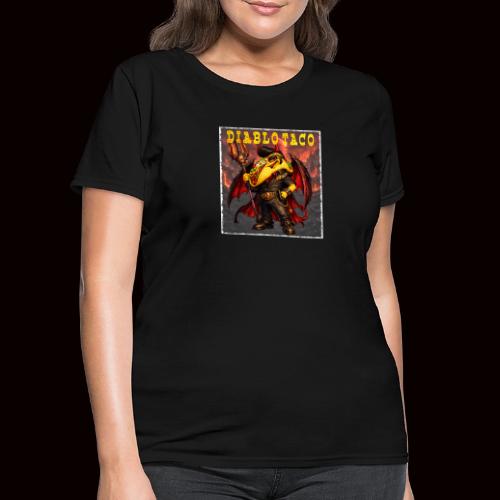 The Diablo Taco Spicy Demon Character - Women's T-Shirt