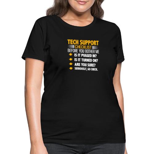 Computer Repair Hourly Rate funny saying quote - Women's T-Shirt