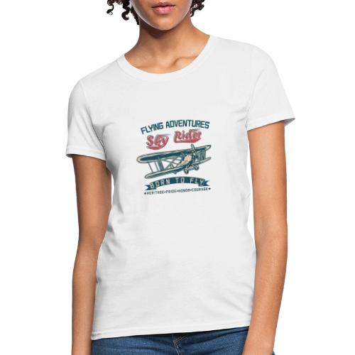 Flying Adventures - Born to Fly - Women's T-Shirt