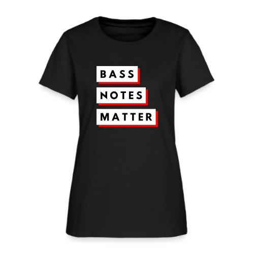 Bass Notes Matter Red - Women's T-Shirt