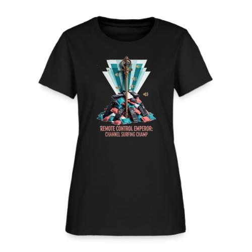 Remote Control Emperor T Shirt - Women's T-Shirt