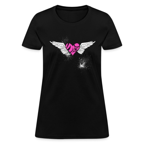 tribal winged heart - Women's T-Shirt