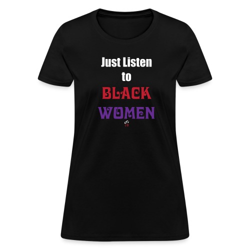 JLTBW-white_red_purple - Women's T-Shirt