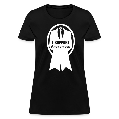 anonymous support - Women's T-Shirt