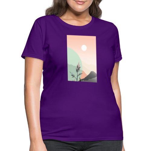 Retro Sunrise - Women's T-Shirt