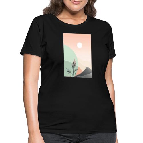 Retro Sunrise - Women's T-Shirt
