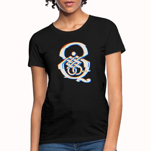 qcpb glitch - Women's T-Shirt