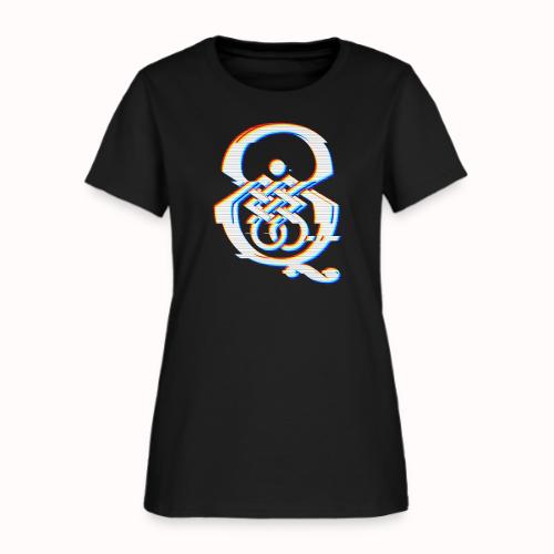 qcpb glitch - Women's T-Shirt