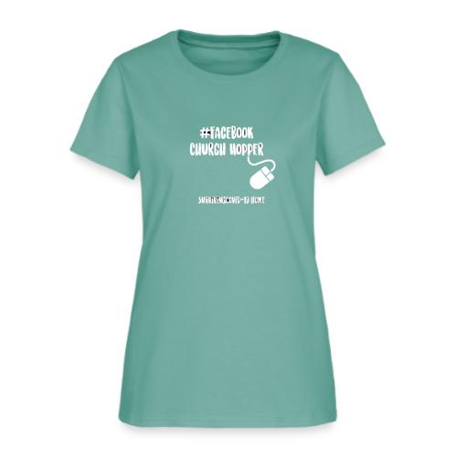 Church Hopper white dub - Women's T-Shirt