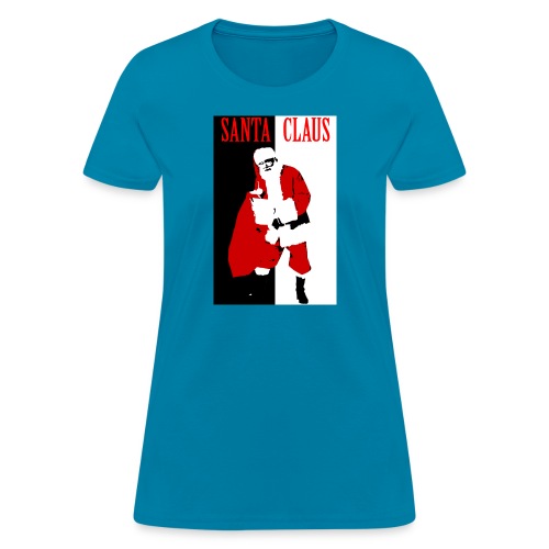 Santa Gangster - Women's T-Shirt
