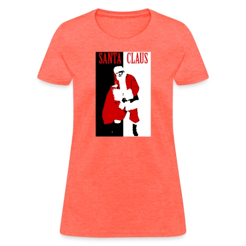 Santa Gangster - Women's T-Shirt
