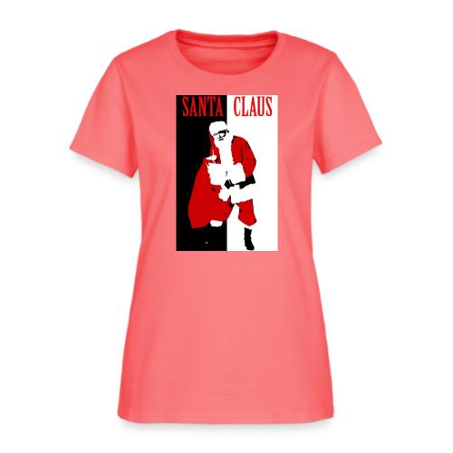 Santa Gangster - Women's T-Shirt