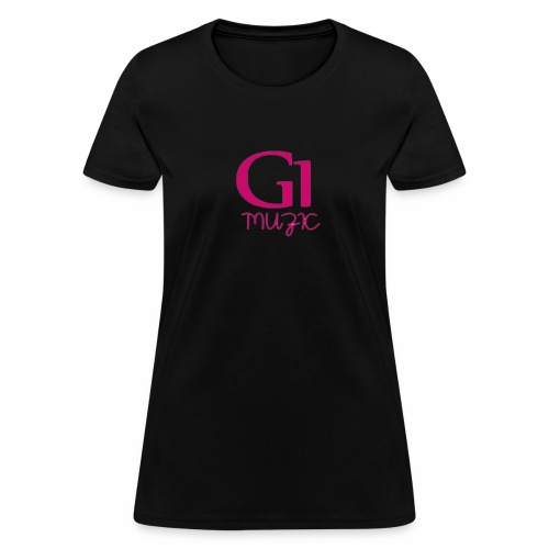 Pink G1 Muzic - Women's T-Shirt