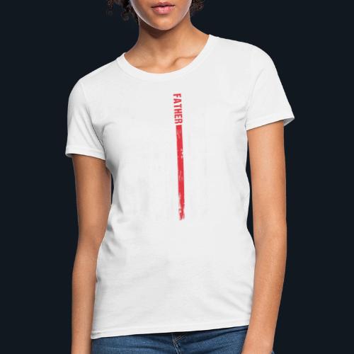 American Best Dad Hero Husband Father - Women's T-Shirt