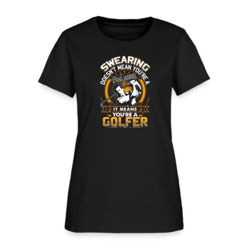 Funny Golfer Gift - Swearing Golfer Men's T-Shirt - Women's T-Shirt