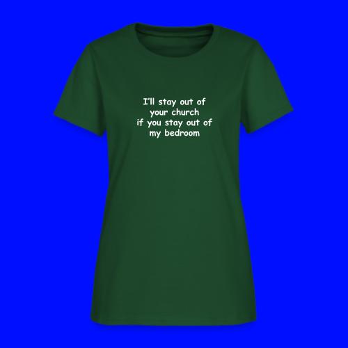 Church - Bedroom - Women's T-Shirt