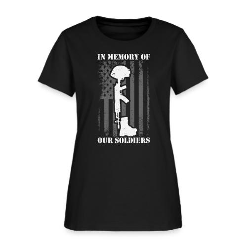 In Memory Of Our Soldiers - Women's T-Shirt