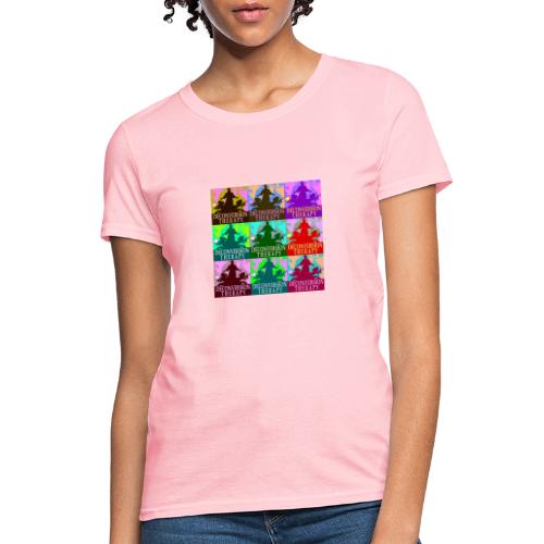 Happy Colors Tile Logo - Women's T-Shirt