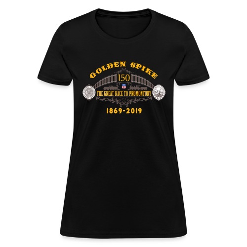 Golden Spike Color UP Logo - Women's T-Shirt