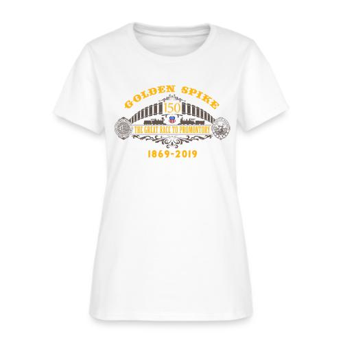 Golden Spike Color UP Logo - Women's T-Shirt