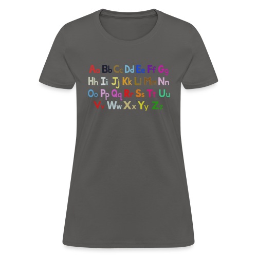 alphabet 2 - Women's T-Shirt