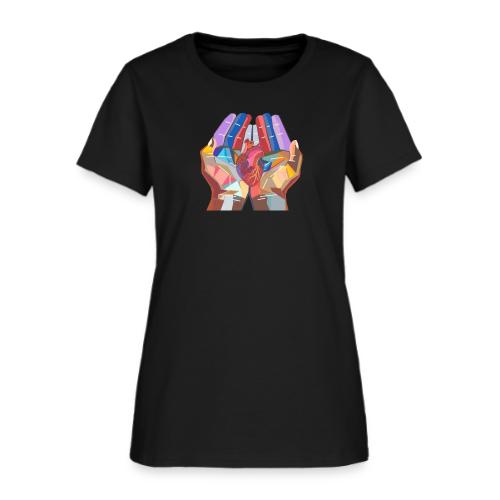 Heart in hand - Women's T-Shirt