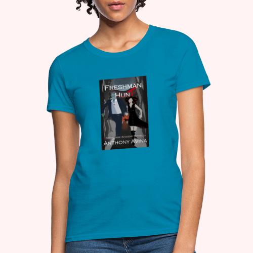 FRESHMAN HUNT Book Cover - Women's T-Shirt