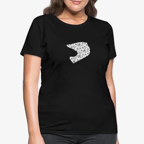 Floral Helmet - Women's T-Shirt