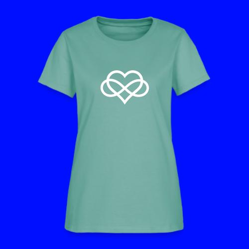 Infinity-Heart (white) - Women's T-Shirt