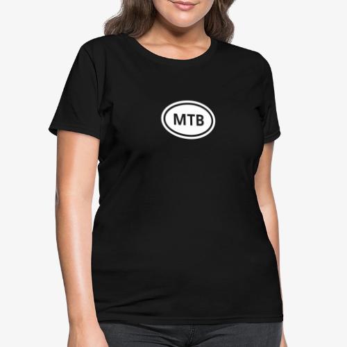 MTB Oval Logo - Women's T-Shirt