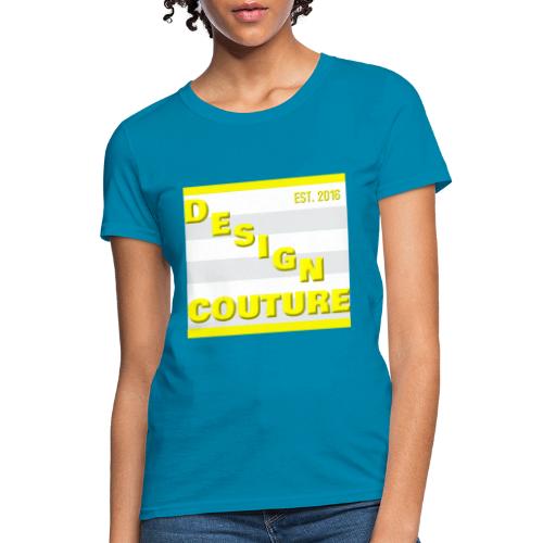 DESIGN COUTURE EST 2016 YELLOW - Women's T-Shirt