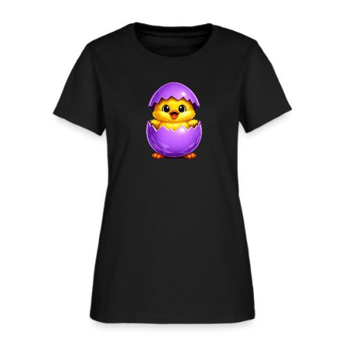 Easter Chick Purple - Women's T-Shirt