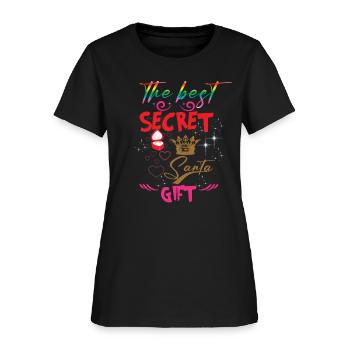 the best Secret Santa gift - Women's T-Shirt - black - Front