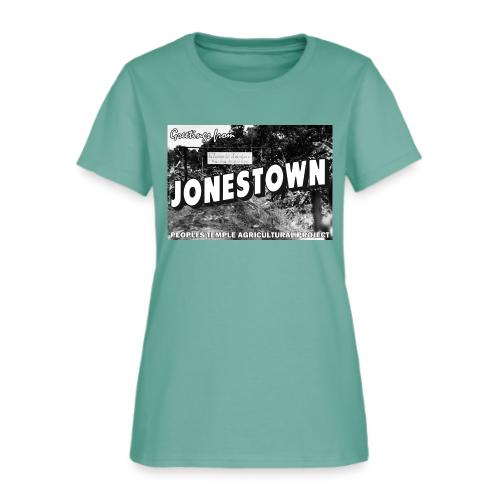 Jonestown Postcard - Women's T-Shirt