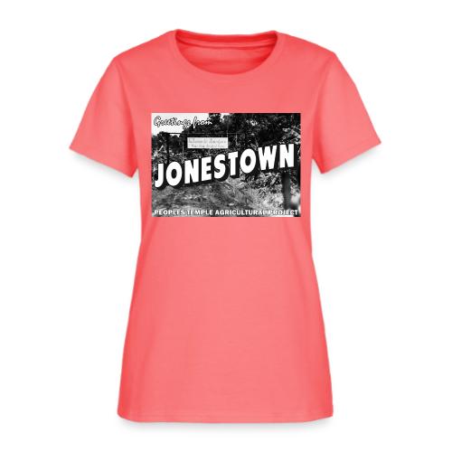 Jonestown Postcard - Women's T-Shirt