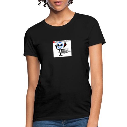 NewOTLogo Final TUBE2019 with Back Pinky Crew Logo - Women's T-Shirt