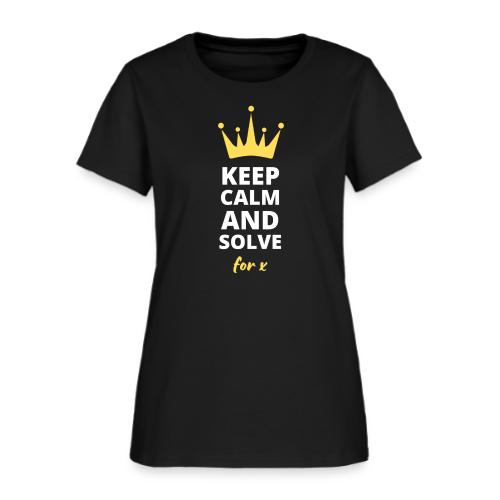 Keep Calm and Solve - Women's T-Shirt