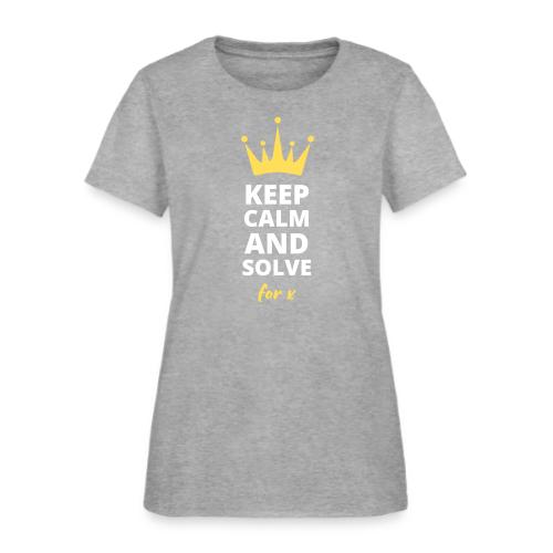 Keep Calm and Solve - Women's T-Shirt
