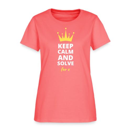 Keep Calm and Solve - Women's T-Shirt