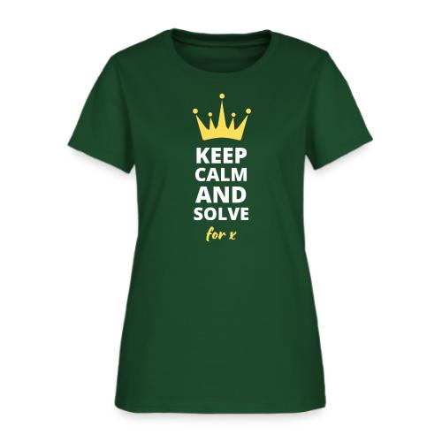 Keep Calm and Solve - Women's T-Shirt