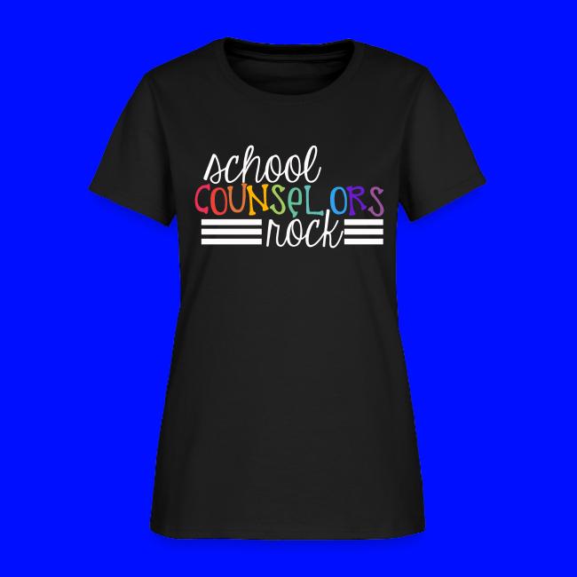 School Counselors Rock - Teachers Tshirts