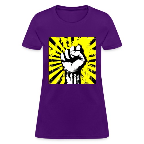 poing jaune - Women's T-Shirt
