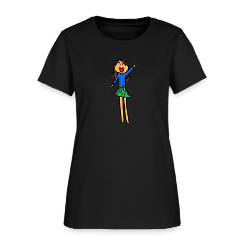Sophia, Black Outline, Full Color (tshirts) - Women's T-Shirt