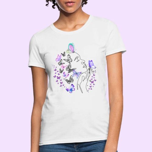 Dreamy Butterfly Goddess - Fairytale Design - Women's T-Shirt