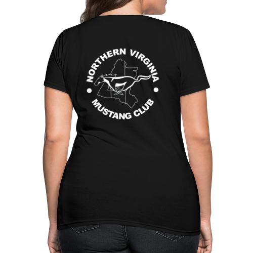Heritage white on black logo t-shirt - Women's T-Shirt