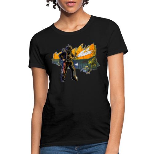 Dumpster Fire - Women's T-Shirt