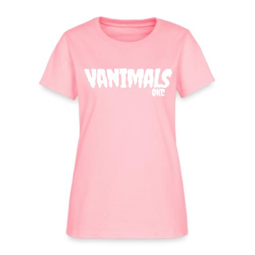 Vanimals Finger Van Front and Back - Women's T-Shirt