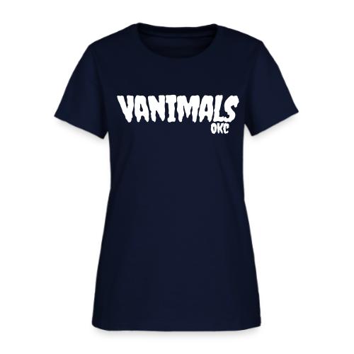 Vanimals Finger Van Front and Back - Women's T-Shirt