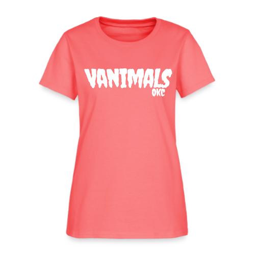 Vanimals Finger Van Front and Back - Women's T-Shirt