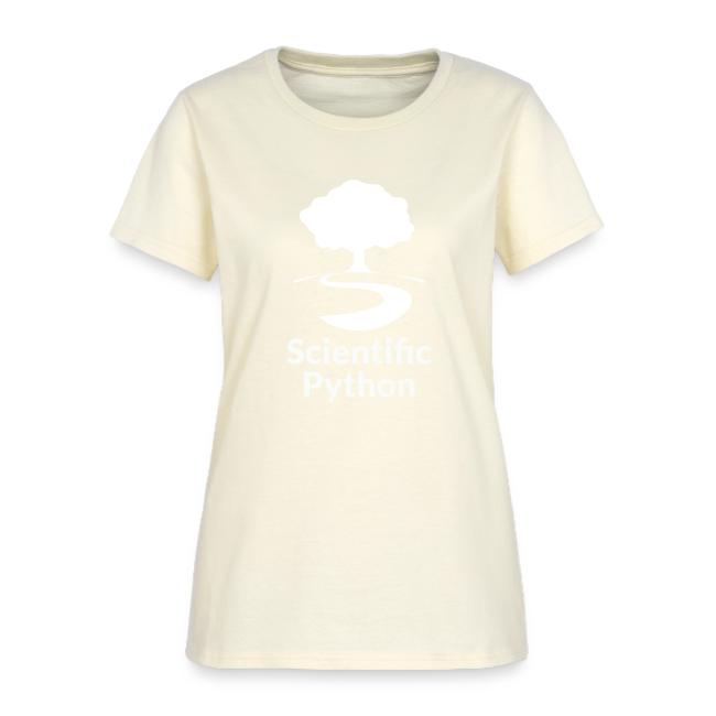 scientific python white logo